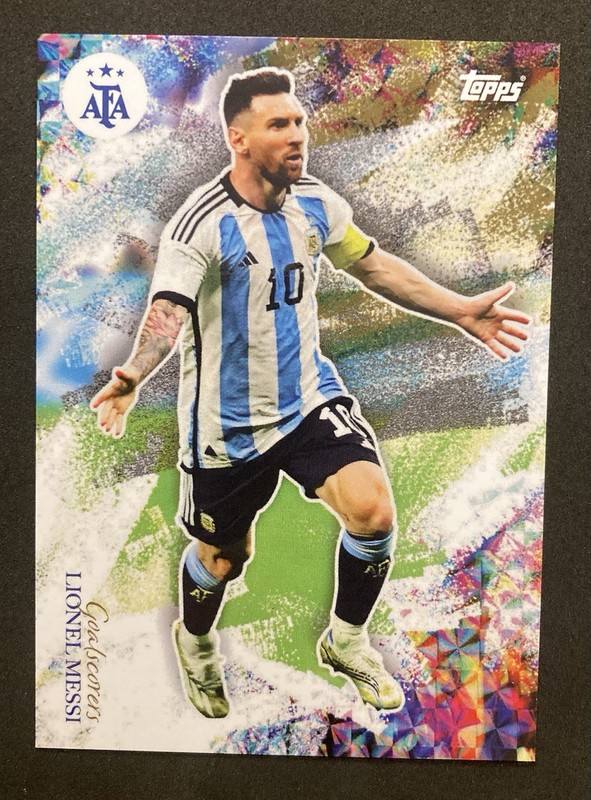 Lionel Messi 2023 Topps Argentina Champions Goalscorers