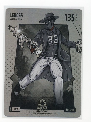 Bo Jackson Battle Arena Update STEEL BATTLEFOIL 121 LEBOSS - Lebron James
