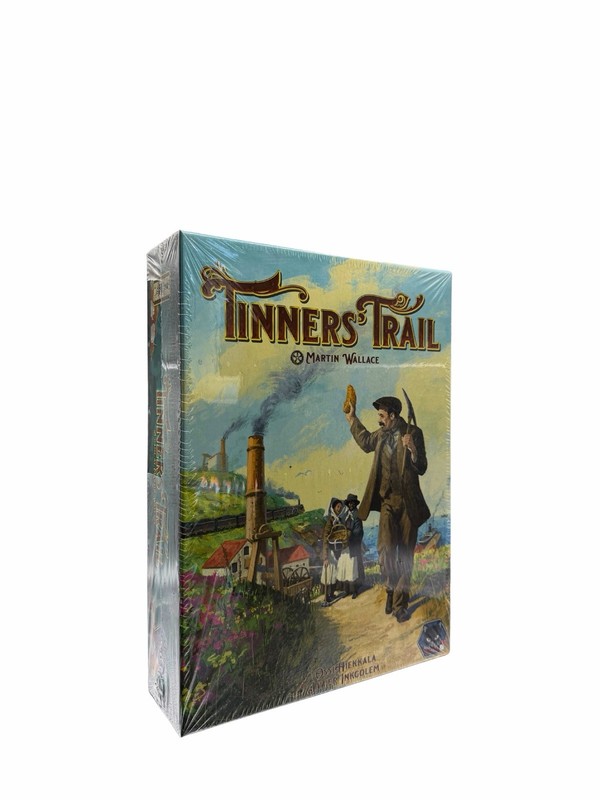 Tinners' Trail Board Game 2nd Edition Brand New In Shrink