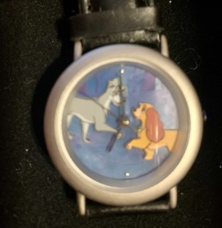 Lady and The Tramp Watch Walt Disney Artists Signature Series.