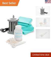 Ionic Detox Foot Bath with Refillable Cartridge 30 Liners for Spa Experience