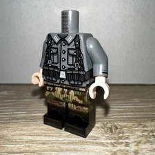 The Minifig Co / TMC WW2 M40 Splinter Camo k98 Custom Printed Lego Minifigure