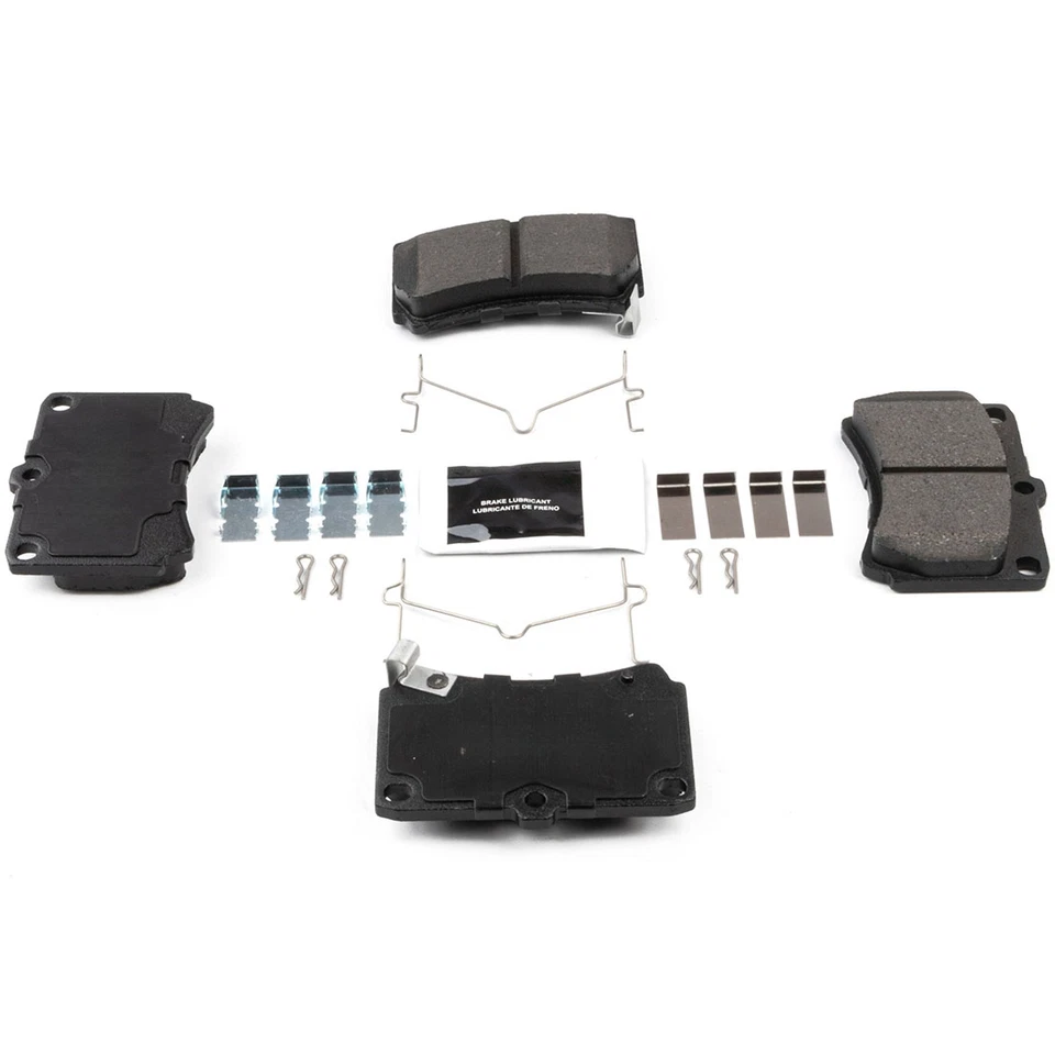 前盘式制动转子制动垫套件适用于 1994 - 1997 福特 Aspire — 第 2/4 张图片