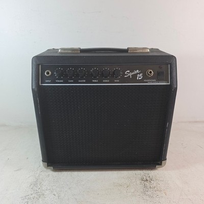 Squier 15 Gitarrenverstärker Kompakt Modellbau Verstärker mit Kopfhöreranschluss funktionstüchtig