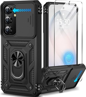 Case & Screen Protector for Samsung Galaxy S26 with Slide Camera Lens Cover