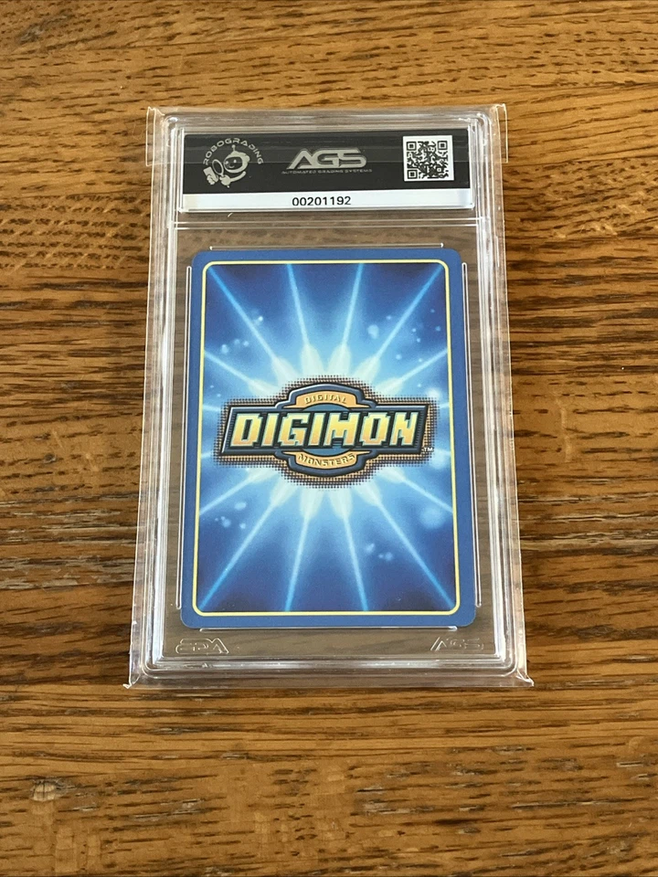 Saberleomon #ST-34 - Unlimited Digimon Card - Bandai Graded AGS 9 Mint Grading - Image 4 of 4