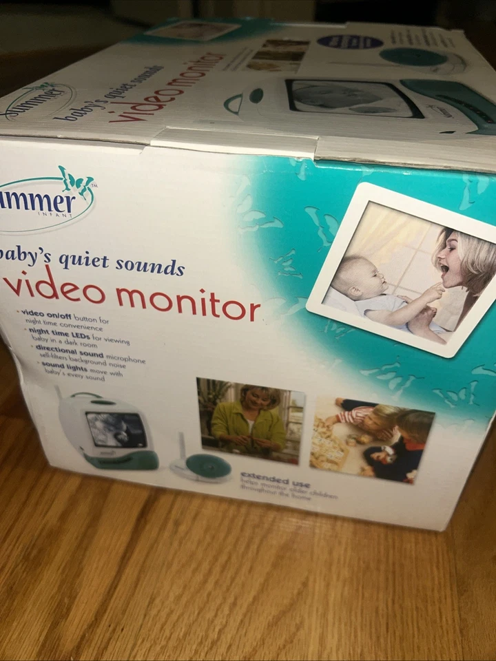 Monitor de video infantil verano. LED nocturnos. Sonido direccional. Nuevo Foto 4 de 4