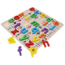 bois abc lettres bébé enfant en bas âge jouet éducatif pour enfants d'âge