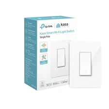 Kasa Smart Light Switch HS200, Single Pole, Needs Neutral Wire, 2.4Ghz Wi-Fi Lig