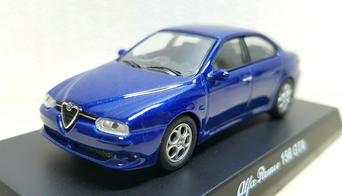 1/64 Kyosho Alfa Romeo 156 GTA BLUE diecast car model | eBay