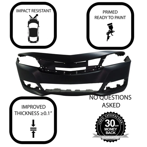 Front Bumper For 2014-2020 Chevrolet Impala 3.6L LTZ Premier Models - Picture 3 of 11