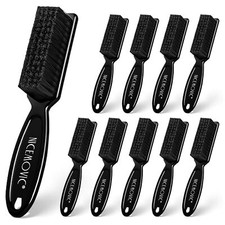 Barber Clipper Brushes, 10 Pcs Plastic Handle Nylon Bristles Cleaning Brush