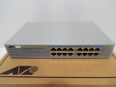 Allied Telesis AT (AT-FS716L) 16-Ports External Switch for