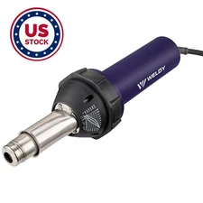 WELDY 120V Hot Air Gun Welding Torch 1600W Heat Gun Plastic Welder Torch Tool US