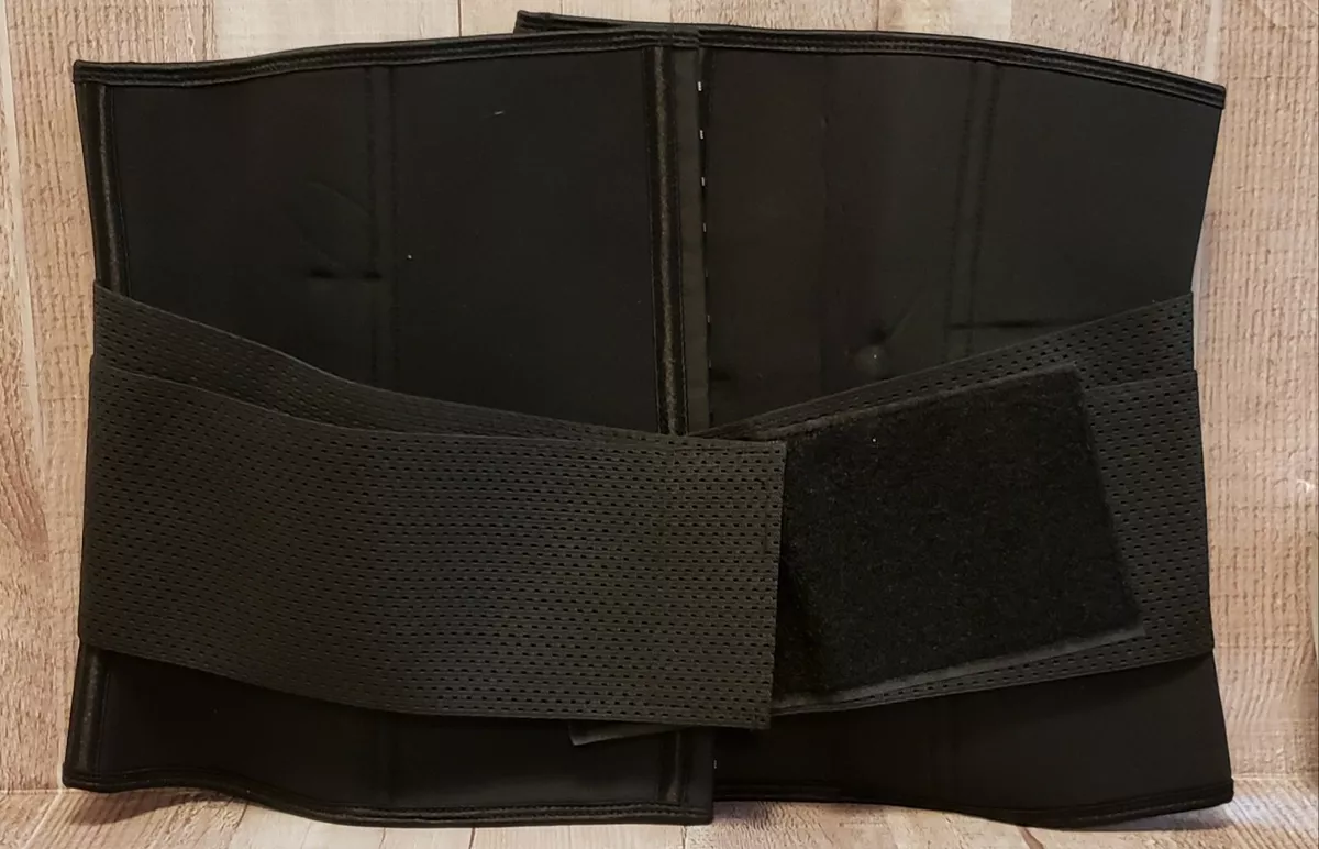 Women s Waist Trimmer Waist Trainer Size 3X Large Black Belt New