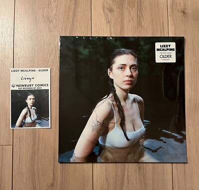 Lizzy Mcalpine Older CLEAR LP Vinyl w/ Signed Postcard SEALED NEW