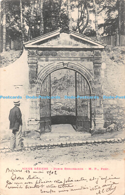 R431248 Vieux Beziers Porte Renaissance M P Foto 1902