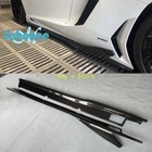 carbon fiber sideskirts side extension for lamborghini aventador lp700 rz style
