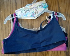 NWT SWEET 'N SASSY set of 5 Beginner Sport Bras Girl Size SMALL 30