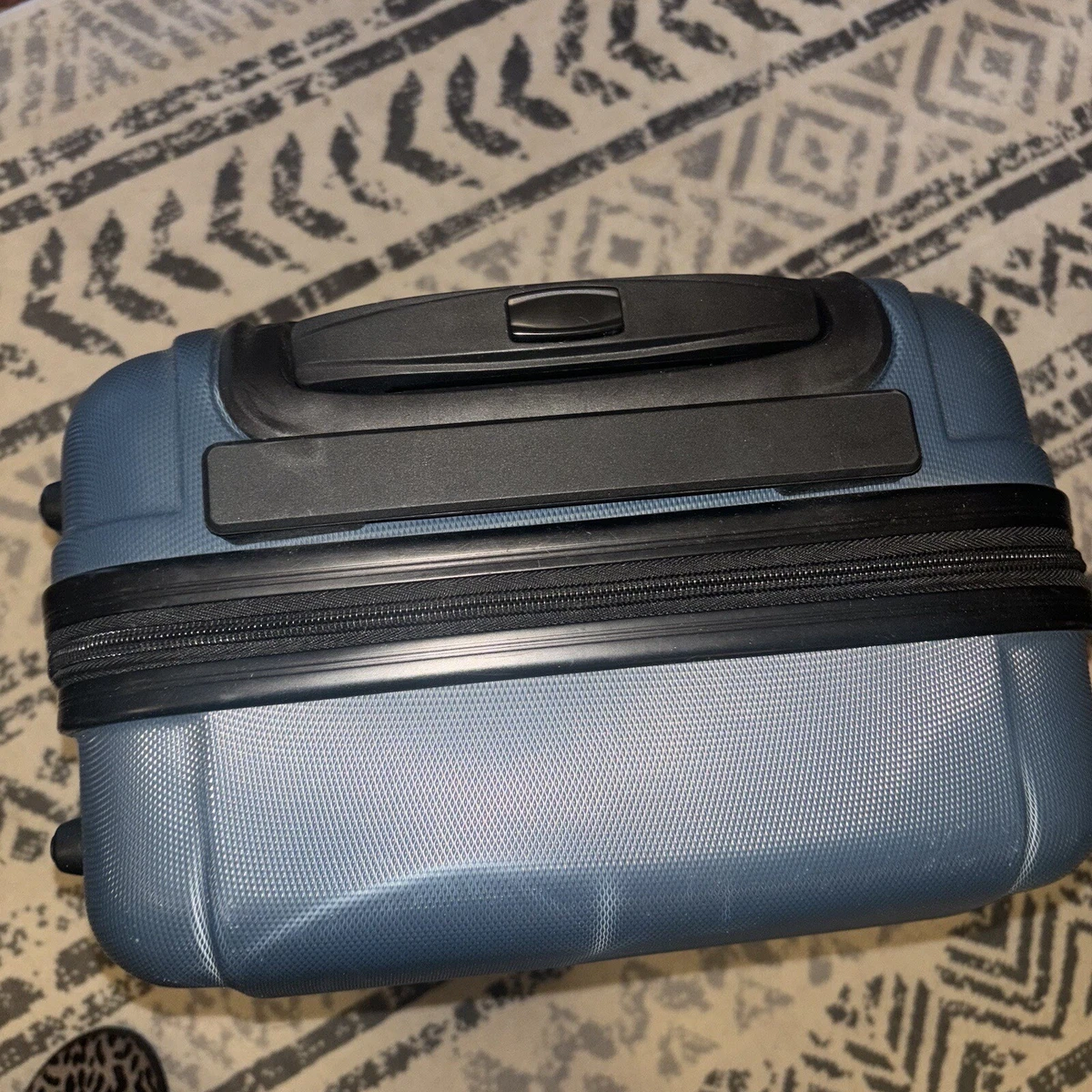 Prestige Hard Shell 2 Piece Luggage grayish blue 17 x13 eBay