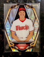 2019 Topps High Tek - PortraiTEK Randy  Johnson HOF SP 3/50 Diamondbacks MLB