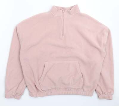 Select rosa Damenjacke Größe M Reißverschluss