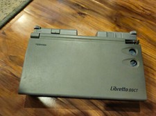 Toshiba Libretto 50CT untested for parts, with dock