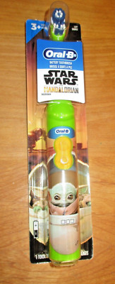 Oral-B Kids Soft Rotating Battery Toothbrush Star Wars The Mandalorian
