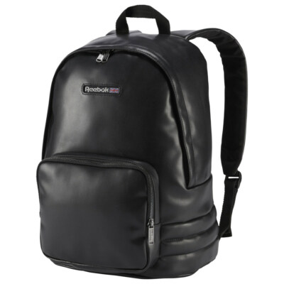 Reebok X2112 Classics Freestyle Black Faux Leather Woman's Backpack