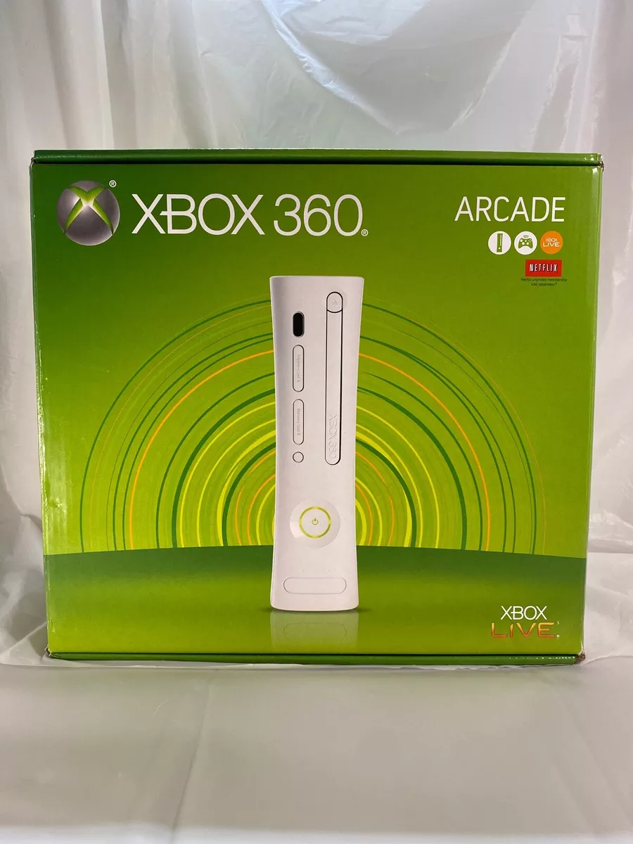 Collection of old vintage Microsoft xbox 360 video game console