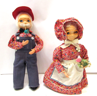 Granny Sweet Seller Doll お菓子売り人形　アンティーク Vintage Handmade Grandma Grandpa 13