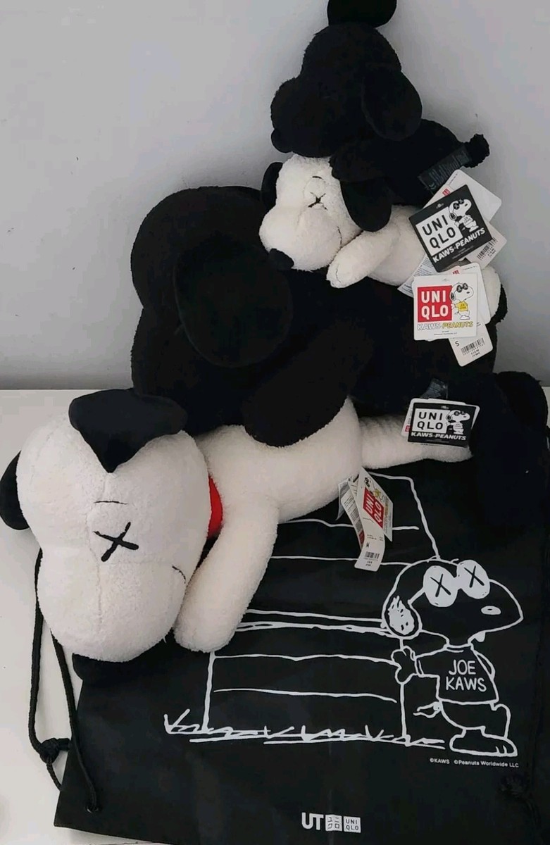 PEANUTS ピーナッツ ×KAWS ぬいぐるみ   ホワイト スヌーピー ユニクロ コラボ  　240002229614 NIGO®が2種類のカウズxピーナッツUTによるぬいぐるみを公開