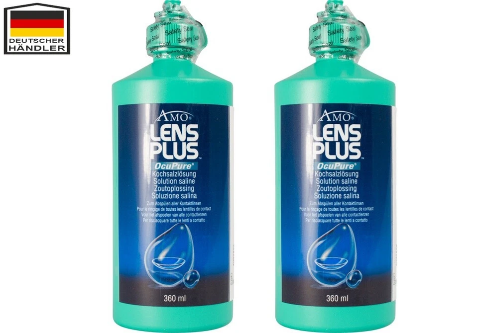 JOHNSON & JOHNSON Lens Plus Ocupure Kochsalzlösung (2x 360ml)