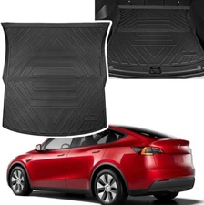 KEYOOG Trunk Mat Rear Cargo Liner Fit for 2020 2021 2022 Tesla Model Y TPE