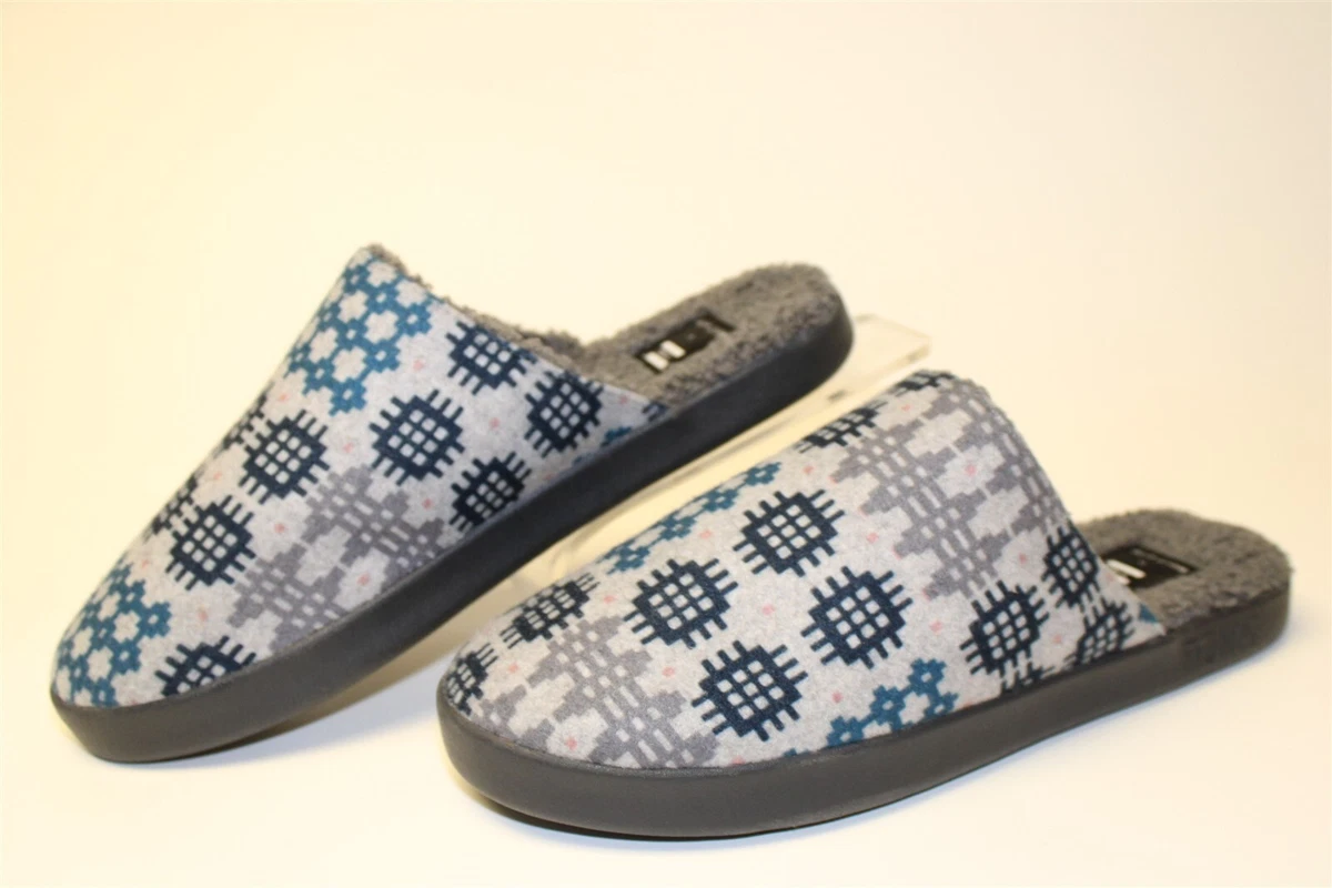 TOMS Earthwise Slipper Men 12 Grey Eco Knit Faux Shearling Lining Slip On 10022626-s.jpg?v=1759191327&  main image 4