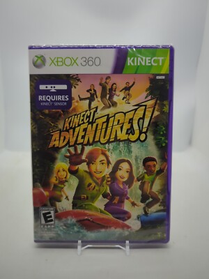 Kinect Adventures! Microsoft Xbox 360 Brand New Sealed Requires Kinect Sensor