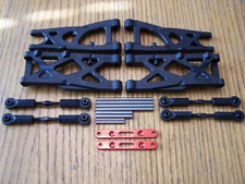 Arrma 223S DSC Typhon 4x4 3s Buggy Front Rear Suspension A-Arms Turnbuckles Pins