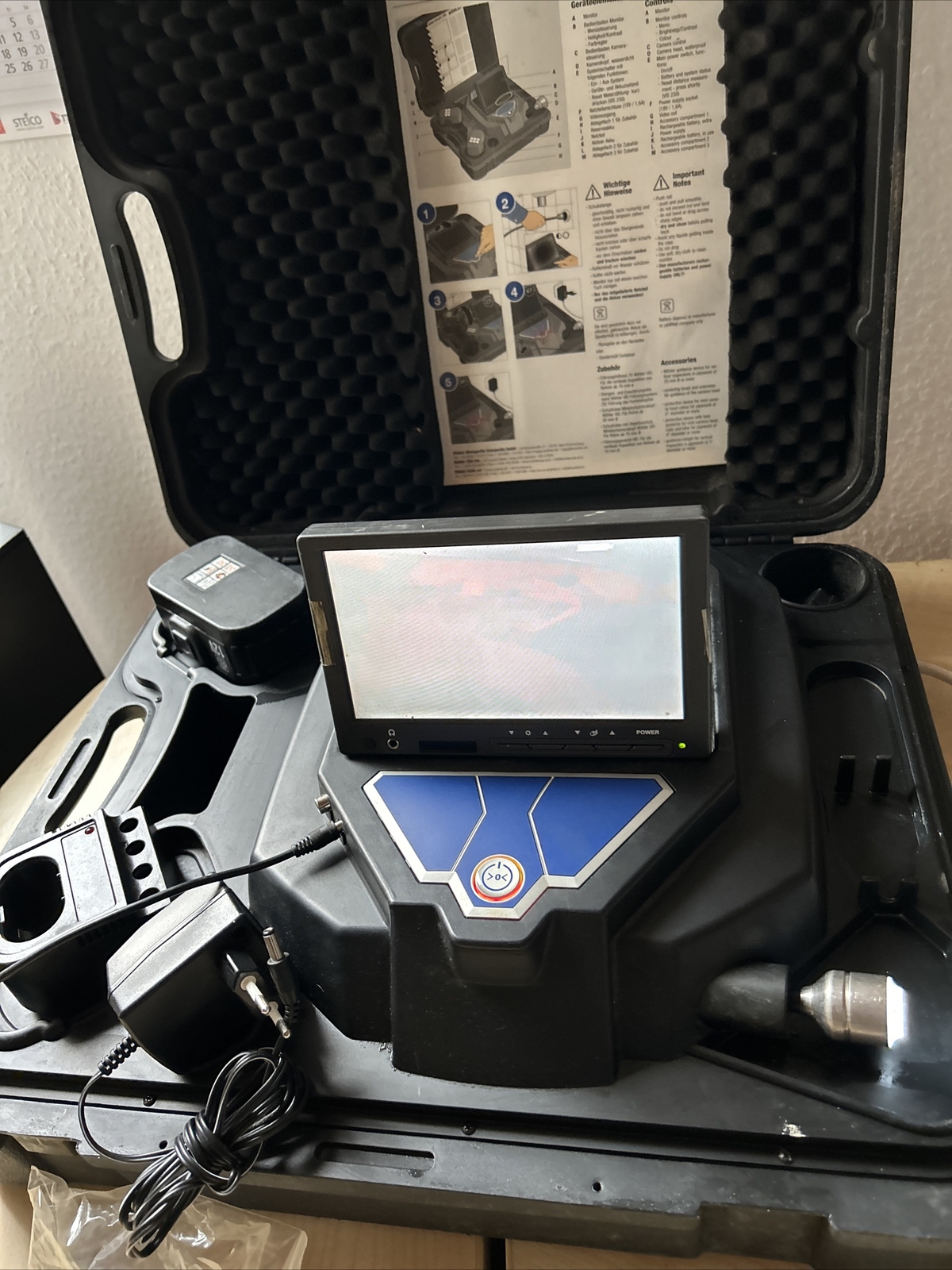 Wöhler VIS 220 Visual Inspection Service Camera Rohr Kontroll Kamera