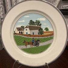 Villeroy & Boch DESIGN NAIF - #1 GO TO MARKET 8,25" piatto insalata carrello cavallo