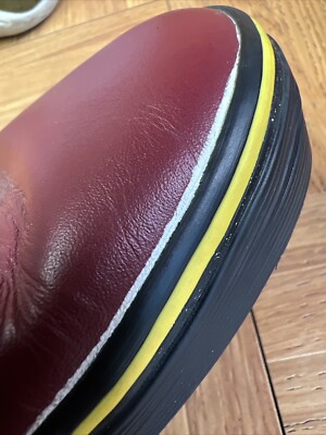 RARE🔥 VANS x WTAPS Authentic RAW Wine Leather Men's Shoes