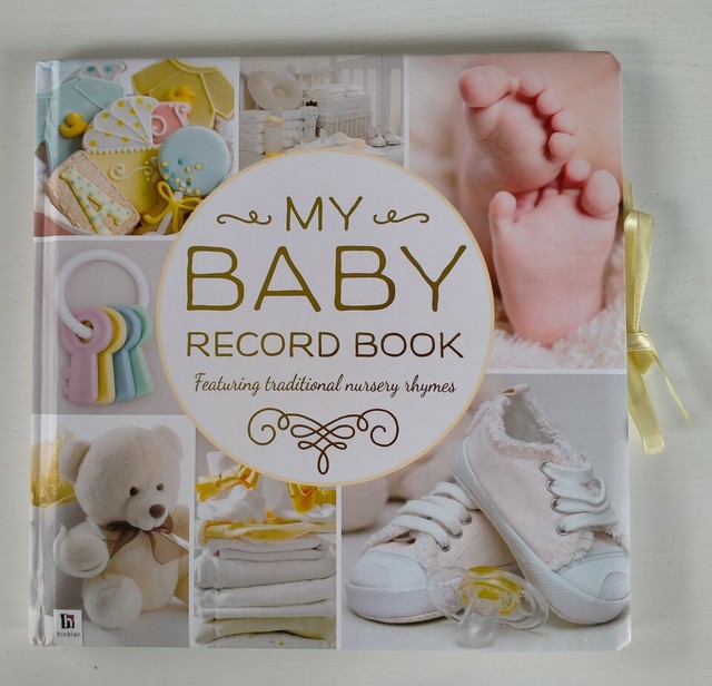 My Baby Record Book Yellow by Hinkler Books (Hardback, 2015) for sale