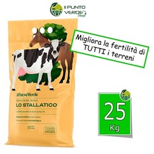 Il Paese Verde LO STALLATICO PELLETTATO 25 kg letame bovino ammendante naturale