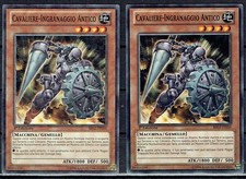 YU-GI-HO KARTE BP02 RITTER-ZAHNRAD ANTIK IT056 2 KARTEN SELTEN + MOSAIK 1.ED