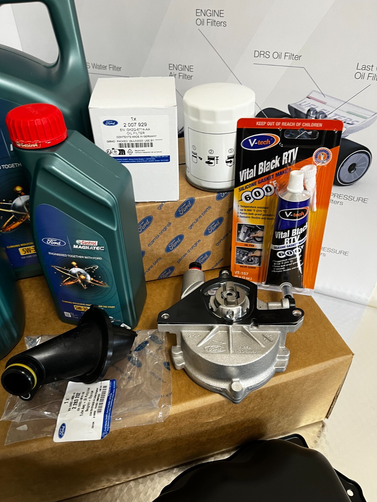 FORD TRANSIT RWD 2.0 ECOBLUE VAC PUMP KIT MK8 FROM JULY 2021 eBay