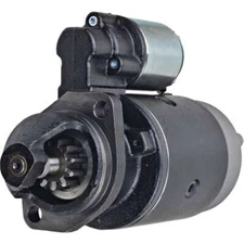 12V Starter 11T Direct Drive, New, Fits AGCO, Bosch, CaseIH, Mercury Marine