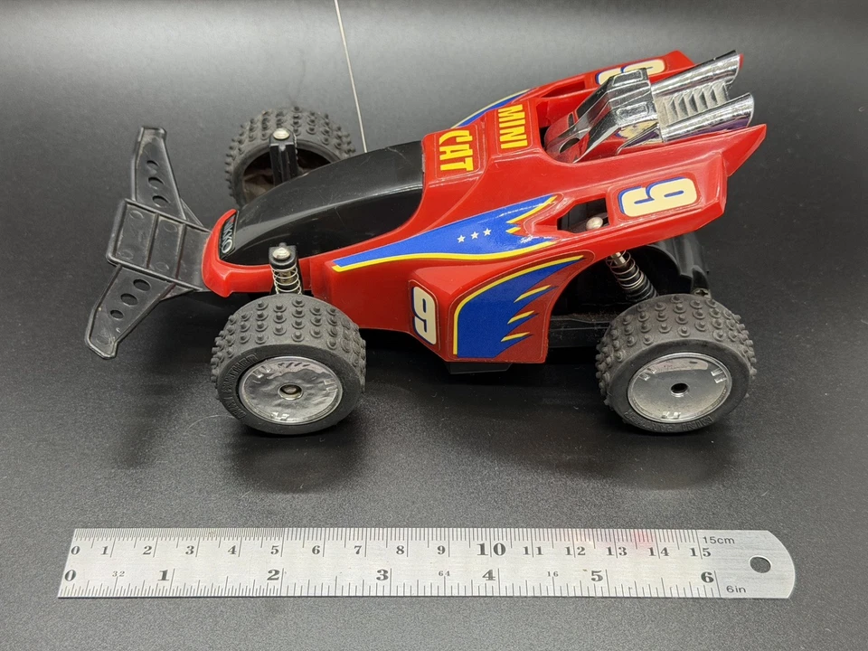 Vintage RC 80s NIKKO Cat Radio Control RC 1/24 Off Road Buggy Mini Cat - works - Image 2 of 4