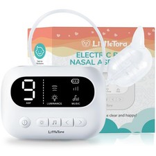 Baby Nasal Aspirator - Built-in Music  Night Light - Rechargeable Nose Booge...