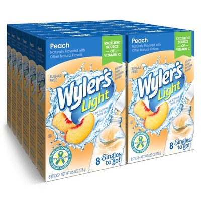 Wyler s Light Singles-To-Go Sugar Free Drink Mix, 0.63 Ounce (Pack of 12)