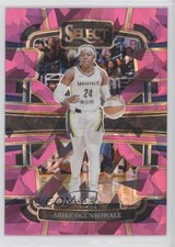 2024 Panini Select WNBA Concourse Pink Ice Prizm Arike Ogunbowale #45 06y2