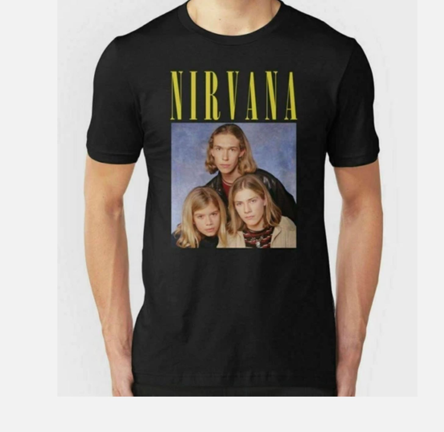 Nirvana Hanson Logo T-Shirt - Vintage Hot Trend Tee Gift 100% Cotton For Fans